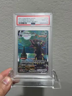 Pokemon 2021 Umbreon VMAX 215/203 Alt Art Evolving Skies GEM MINT PSA 10 - Image 1