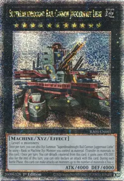 Yugioh! LP Superdreadnought Rail Cannon Juggernaut Liebe (Alternate Art) - RA03- - Image 1