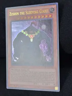 3 x YuGiOh Zushin the Sleeping Giant DRL3-EN018 Ultra Rare 1st Edition LP - Image 4
