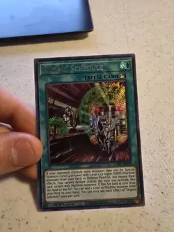 Yugioh, Urgent Schedule (Spell), LDS2-EN125, 1st Edition, Secret Rare, NM - Image 2