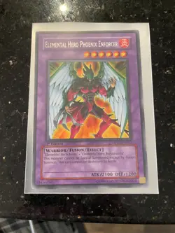 Elemental Hero Phoenix Enforcer - 1st Edition - Duelist Pack 5 (DP05-EN012) - LP - Image 1