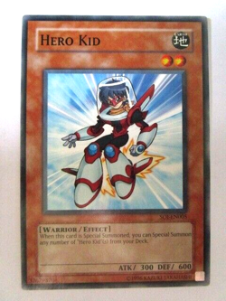 Yugioh! Hero Kid SOI-EN005 Common Unlimited Light Play!! - Image 1