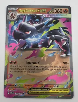 Mega Charizard X ex Double Rare 13/94 Phantasmal Flames Pokemon TCG Card - Image 1