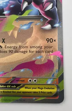 Mega Charizard X ex Double Rare 13/94 Phantasmal Flames Pokemon TCG Card - Image 3