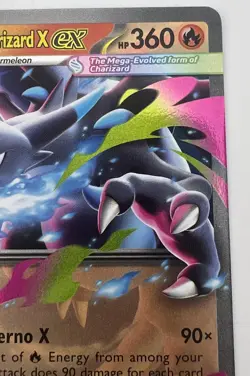Mega Charizard X ex Double Rare 13/94 Phantasmal Flames Pokemon TCG Card - Image 5