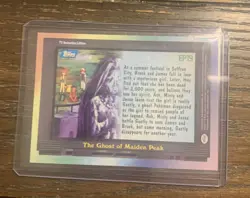 The Ghost of Maiden Peak EP19 Non-Holo Blue Label Topps Series 2 Pokemon Card - Image 2