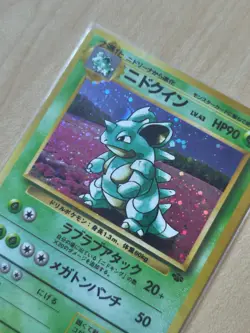 Pokemon Card Nidoqueen Jungle Holo (Japanese) #31 1997 Vintage Rare TCG Foil - Image 3