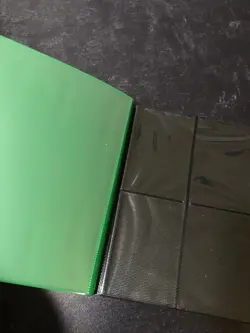 Monster Protectors 4 Pocket Trading Card Album Binder - Medium Green New Unused - Image 3