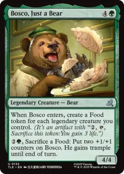 ~ Bosco, Just a Bear ~ NM ~ MTG: Avatar ~ MTG ~ - Image 1