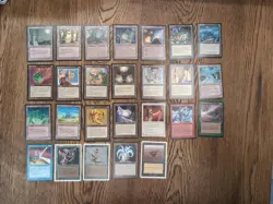 Magic The Gathering Fallen Empires 26 Special Lands Artifacts And Extra Cards - Image 1