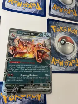 Pokemon EX Jumbo Card Lot Charizard, Mewtwo, Blastoise, Meowth, Holographic. - Image 3