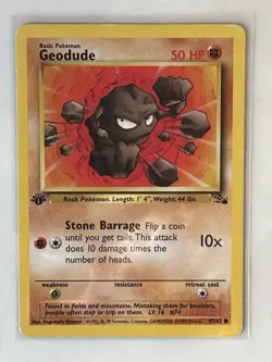 1999 Pokemon TCG fossil jungle 1st Ed. Lot Vintage Uncommon/Common Cards All MP - Image 3