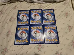 Pokemon Holo Card Bundle 6 Jumbo Cards, EX/V - Image 2