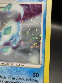Swirled Pokemon TCG Glaceon LV.44 Holo Rare Card Majestic Dawn 5/100 LP - Image 5