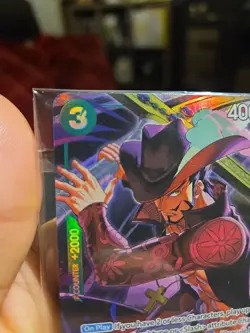 Dracule Mihawk ST21-003 Illustration Box Vol. 4 Promo One Piece Card Game ENG NM - Image 4
