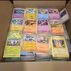 500+ Pokemon Card Bulk Lot | Free EX/V/VSTAR Rare + Holos | Makes a great gift! - Image 1