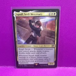 Squall, SeeD Mercenary - N/M Final Fantasy Magic The Gathering MTG - Image 1
