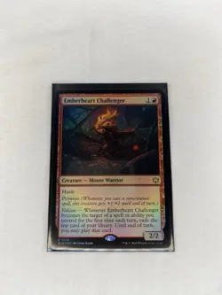 Emberheart Challenger Bloomburrow Foil - Image 1