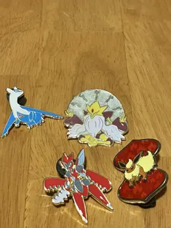 Pokemon Enamel Pins and Coins - Image 2