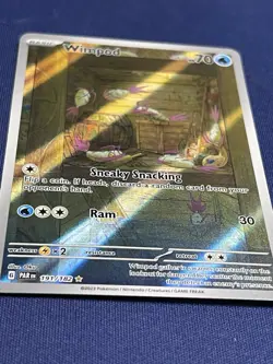 Pokemon TCG Wimpod Paradox Rift 191/182 Holo Illustration Rare NM/M Condition - Image 4