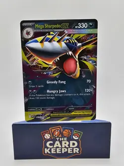 Pokemon TCG - Mega Sharpedo Ex 061/094 Phantasmal Flames - Image 1