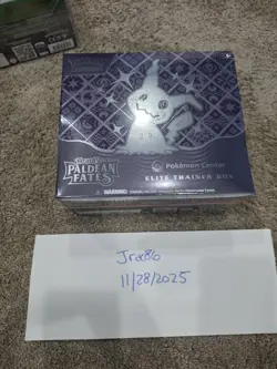 Paldean Fates Pokemon Center Elite Trainer Box Sealed Exclusive PC ETB SV4.5 - Image 1