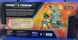 Pokemon TCG Lucario V & Tyranitar V Heavy Hitters Premium Collection New NIB 820650856716 - Image 5