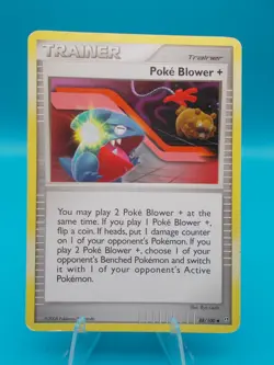Poke Blower + 88/100 Stormfront Pokemon TCG Regular Lightly Played - Image 1