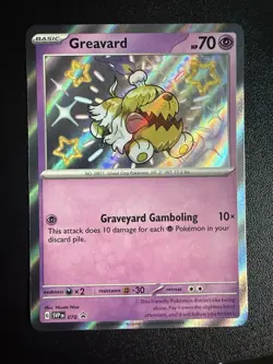 Greavard - SVP070 - Paldean Fates Black Star Promo - NM - Pokemon - Image 1