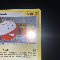 Pokemon TCG Electrode 5/101 Holo Rare EX Hidden Legends SWIRLS Vintage - Image 5
