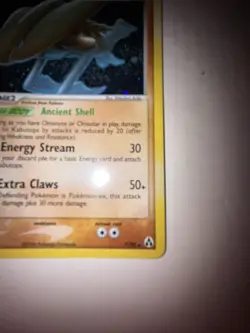 Pokemon Kabutops Holo Rare 7/92 EX Legend Maker Excellent Condition - Image 4