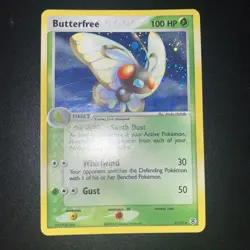 Pokemon TCG Butterfree EX FireRed & LeafGreen 2 Holo Holo Rare Vintage - Image 1