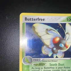 Pokemon TCG Butterfree EX FireRed & LeafGreen 2 Holo Holo Rare Vintage - Image 2