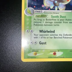 Pokemon TCG Butterfree EX FireRed & LeafGreen 2 Holo Holo Rare Vintage - Image 3