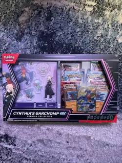 Pokemon TCG Cynthia's Garchomp EX Premium Collection Box - Image 1
