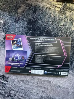 Pokemon TCG Cynthia's Garchomp EX Premium Collection Box - Image 2