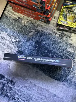 Pokemon TCG Cynthia's Garchomp EX Premium Collection Box - Image 4