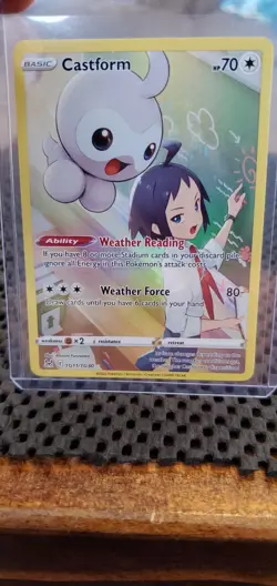Castform TG11/TG30 Swsh11: 2022 Pokemon Lost Origin Holo - Full Art - Image 1
