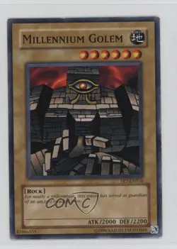 Millennium Golem YuGiOh (TP7) Tournament Pack 7 #TP7-EN018 2005 - Image 1