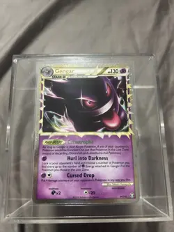 NM Gengar (Prime) 94/102 - Triumphant Holographic Gengar Pokemon Card Ultra Rare - Image 1