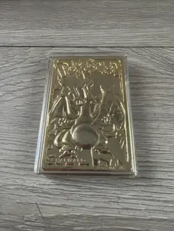 23K Gold Plated #06 Charizard Card 1999 Burger King Pokemon Ball Complete - Image 2