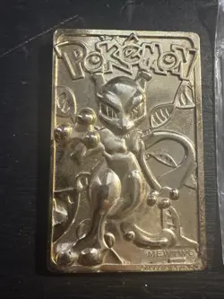 23K Gold Plated CHARIZARD Trading Card 1999 Burger King Pokemon - Image 2