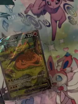 Pokemon TCG Charizard VSTAR Sword & Shield SWSH260 Holo Promo Card Mint - Image 3