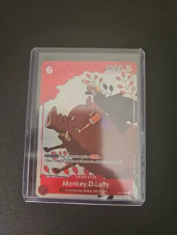 Monkey.D.Luffy (Gift Collection 2023) P-001 One Piece Promotion Cards Foil - Image 1
