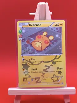 Dedenne RC10/RC32 Generations Radient Collection Ultra Rare Holo Pokemon Card - Image 2