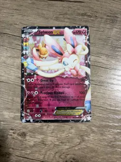 Pokemon TCG Sylveon EX RC21/RC32 Generations Ultra Rare Holo Card - Image 1