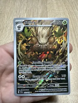 Pokemon TCG Shiftry 163/162 Rare Temporal Forces Illustration Card - Image 1