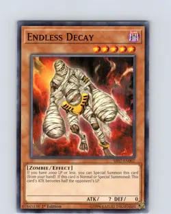 Yu-Gi-Oh TCG Endless Decay SR07-EN007 1st Edition Regular Common Card NM - Image 1