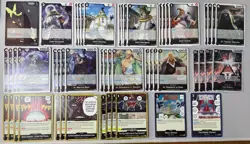 One Piece - Black Imu Deck - NM/M - 51 Cards - Expedited - Image 1