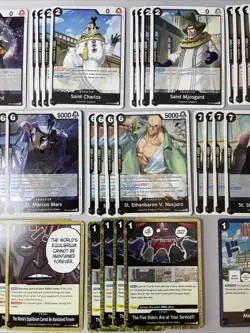 One Piece - Black Imu Deck - NM/M - 51 Cards - Expedited - Image 3